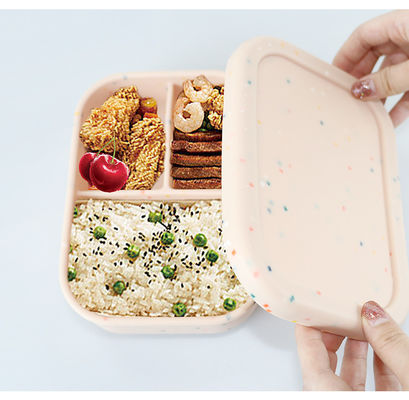 品質  Sustainable Silicone Food Storage Container For Students Workers ODM 工場
