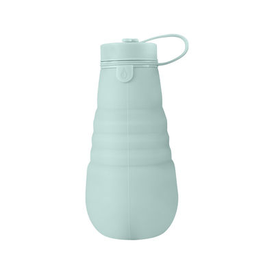 動くことのためのOEM ODMのシリコーンの水差しの柔らかさ折り畳み式500Ml