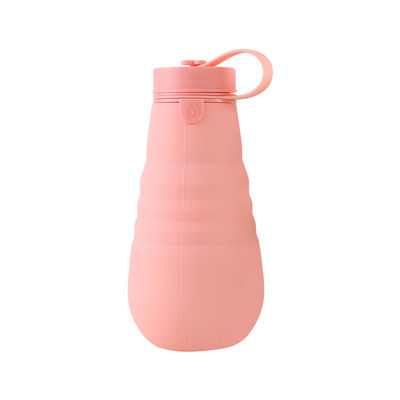動くことのためのOEM ODMのシリコーンの水差しの柔らかさ折り畳み式500Ml