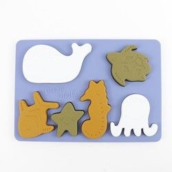 海の海洋動物のシリコーンの困惑、教育Montessoriの赤ん坊の困惑