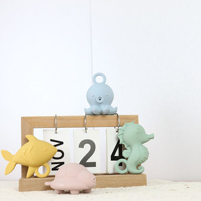 動物の形のシリコーンのBathは幼児の子供のギフトのための噴霧水をもてあそぶ