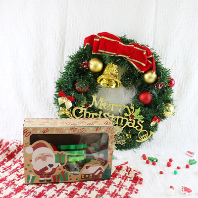 OEMの食品等級の赤ん坊のシリコーンはクリスマス ツリーの積み重ねのために友好的なエコをもてあそぶ