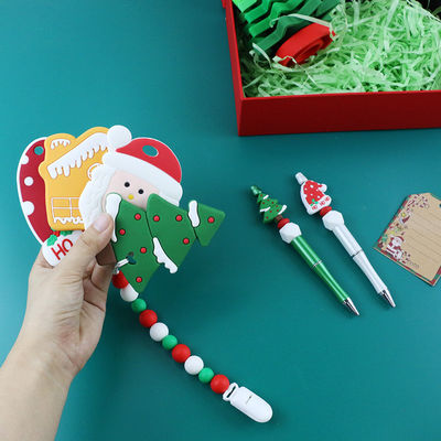 BPAの自由な赤ん坊のシリコーンのおもちゃ、子供おしゃぶりのためのクリスマス ツリーのスタッカー