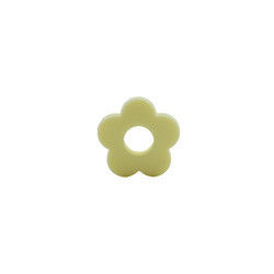 DIYの調停者クリップ咀嚼のネックレスのための花の穴のシリコーンの歯生期のビード4.5cm