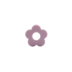 DIYの調停者クリップ咀嚼のネックレスのための花の穴のシリコーンの歯生期のビード4.5cm