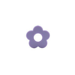 DIYの調停者クリップ咀嚼のネックレスのための花の穴のシリコーンの歯生期のビード4.5cm