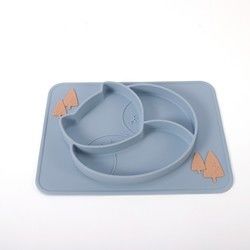 吸引によって分けられる幼児のシリコーンは静かにとカスタマイズするロゴをめっきする