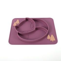 吸引によって分けられる幼児のシリコーンは静かにとカスタマイズするロゴをめっきする