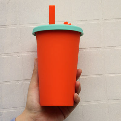 旅行キャンプのわらのふたが付いている折りたたみシリコーンのコーヒー カップ350ml