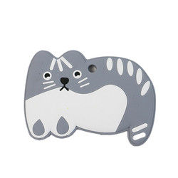 幼児の歯生期のために自由な動物猫の子ネコのシリコーンの赤ん坊おしゃぶり BPA