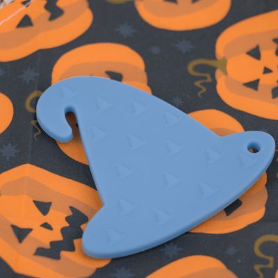 魔法使いの帽子キャンデー トウモロコシの形のハロウィンの多彩なシリコーンおしゃぶり