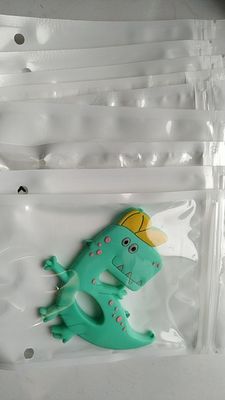 チュアブル食品等級の赤ん坊のシリコーンおしゃぶりsの非有毒な歯が生えるシリコーンのおもちゃ