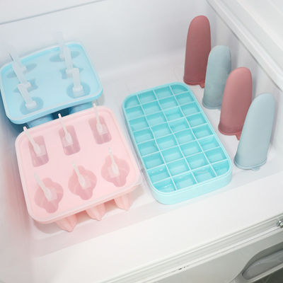 BPAのアイスキャンデーの氷Lollyの作成のための自由な個人化されたシリコーン型
