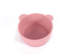 可愛いアニメ デザイン熊 パンダ形 ベビー シリコン 食器 無味 オーダーメイド ロゴ