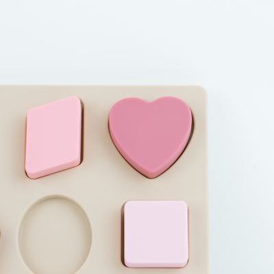 子供の教育のために友好的な幾何学的な形のシリコーンの困惑BPA自由なエコ