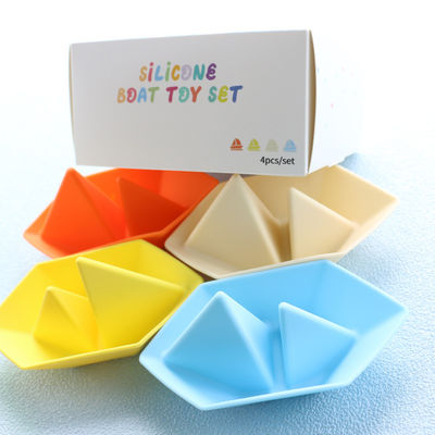 浮遊Bathのシリコーンのボート セット水はBpaの自由な食品等級をもてあそぶ