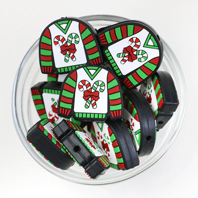 カスタム クリスマス シリコン 焦点珠