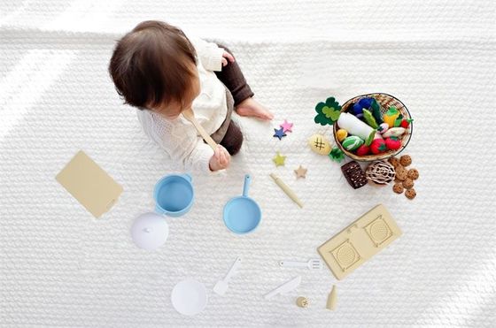 BPAの自由な赤ん坊のシリコーンのおもちゃ