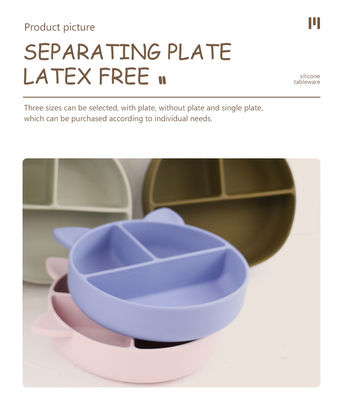 円形のシリコーンの子供のPlacemats -40℃~230℃の温度較差