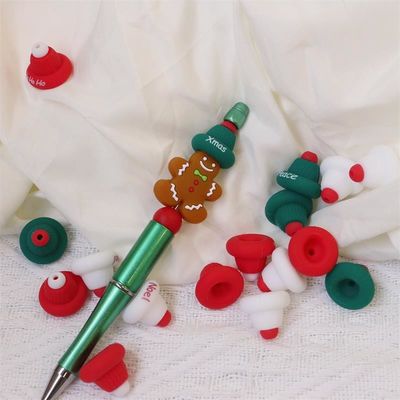 パイゼンメーカー オーダーメイド 耐久性 楽しい クリスマスシリーズ 数珠 100% 安全なシリコン 専門家のフォーカス