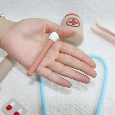 ODM 赤ちゃん シリコン 玩具 環境に優しい MOQ 100 BPA 無料 子供 シリコン 医者のキット