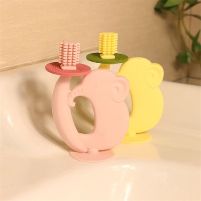 シリコン ベビー 歯具 BPA 無 柔らかい 質感 歯周病 歯磨き 緩和 シリコン 歯具 ベビー 玩具 安全な
