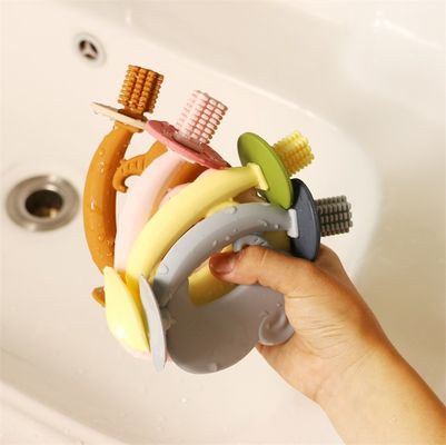 BPAフリー歯具 シリコン 柔らかい質感 持ちやすさ 歯の痛みを和らげるのに役立ちます ベスト ベビー歯のおもちゃ