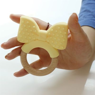 食品グレード シリコン歯のリング 余分な救済のために冷凍 教育用玩具 ベビー シリコン 果物歯
