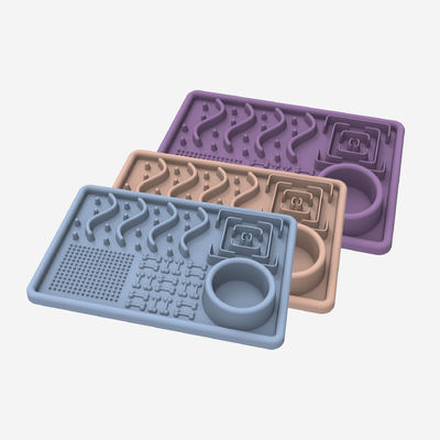 BPA 無臭シリコン ペット用鉢 動物用 犬用皿 ソフト素材のシリコン ペット用食器皿
