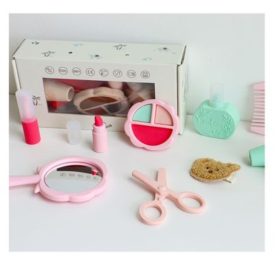 2024年 新着品 シリコン メイクアップ玩具 BPAフリー シリコン 子供 女の子 道具 玩具セット