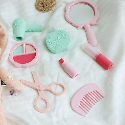 2024年 新着品 シリコン メイクアップ玩具 BPAフリー シリコン 子供 女の子 道具 玩具セット