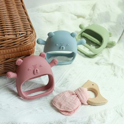 PAISEN カスタム 柔らかい歯具 玩具 歯磨き手袋 新生児 BPA 無料 赤ちゃん シリコン 歯磨き手袋