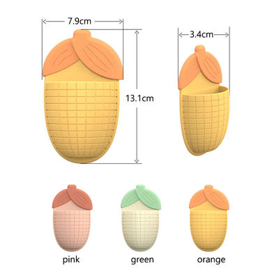 可愛いコーン形吸入カップ歯磨き粉ホルダー