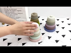 Ecoの友好的な医学等級材料と多彩な多機能赤ん坊のシリコーンのおもちゃ