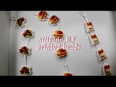 シリコンUVプリント カスタマイズ珠